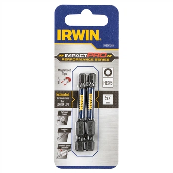 Біта Irwin Impact Pro Performance 57 мм.HEX5 2 шт. (IW6061103)