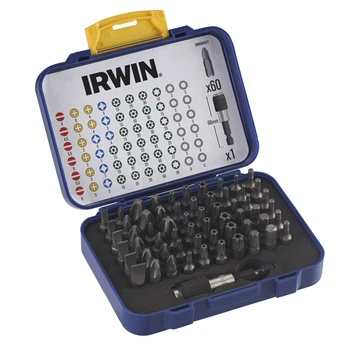 Набір біт Irwin Mix 25 мм. у компактному кейсі з тримачем 61 шт. (IW6062527)