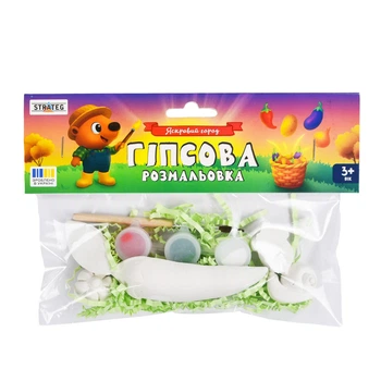Гіпсова розмальовка Strateg Яскраве місто (31060)