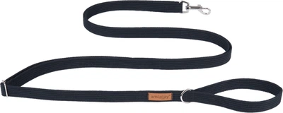 Регульований повідець Amiplay Cotton Easy Fix S 160 - 300 см Чорний (5907563227385)