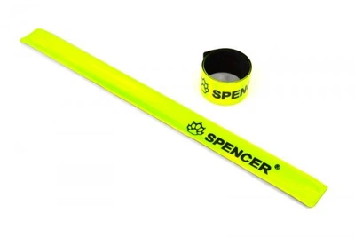 Светоотражающая лента Spencer 2шт на руку или ногу, желтый (OSO052)