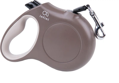 Smycz automatyczna Amiplay Infini Freedom S 3 m Brązowa (5907563279469)