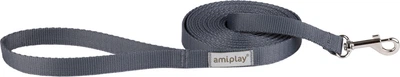 Тренувальний повідець Amiplay Samba S 5 м Сірий (5907563301641)