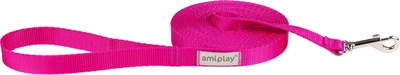 Тренувальний повідець Amiplay Samba S 5 м Рожевий (5907563301672)