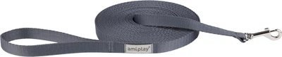 Тренувальний повідець Amiplay Samba L 10 м Сірий (5907563302129)