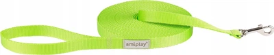 Тренувальний повідець Amiplay Samba L 10 м Зелений (5907563302143)