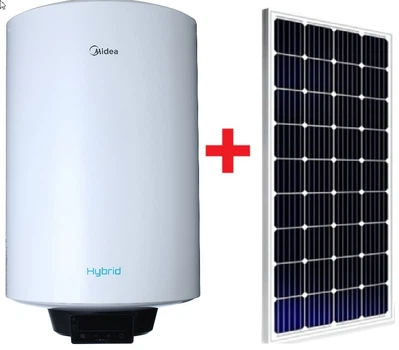 Бойлер Midea Solaris-H-100 + сонячна панель
