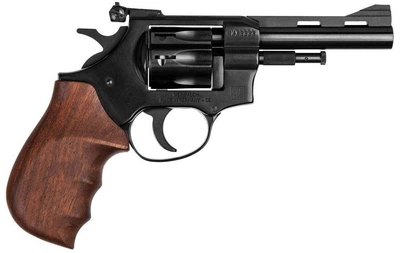 Револьвер під патрон флобера Weihrauch HW4, кал.4, 4" Wooden grip