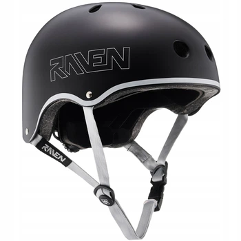 Дитячий шолом Raven Essto Black р. S 52-55 (kn120)