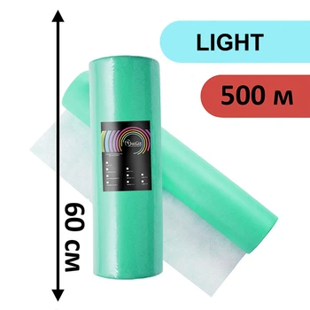 Простирадло в рулоні SanGig 0.6х500 м - Light - Бірюзовий