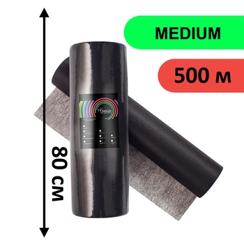 Простирадло в рулоні SanGig 0.8х500 м - Medium Чорний