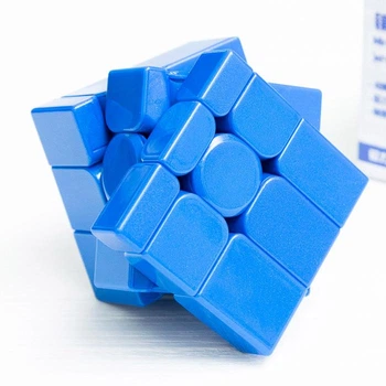 Дзеркальний куб MoYu MFJS Mirror Magnetic UV синій