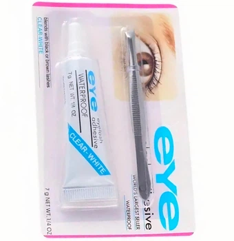 Набор eYe клей для ресниц 4г + пинцет