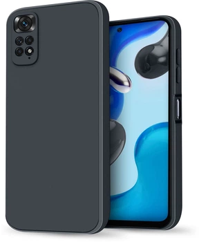 Силіконовий чохол HardCorner Xiaomi Redmi Note 11S (з мікрофіброю) Gray Blue (34858-6D)