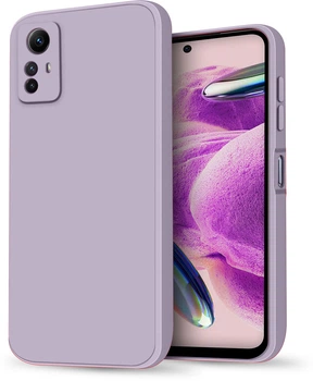 Силиконовый чехол HardCorner Xiaomi Redmi Note 12S (с микрофиброй) Lilac (34863-3B)