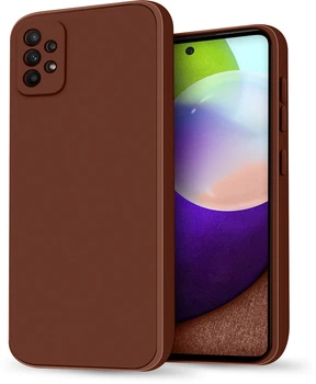 Силіконовий чохол HardCorner Samsung Galaxy A52 A525 (з мікрофіброю) Wine (34817-42)