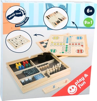 Настільна гра Small Foot 9 в 1 Classic Games (китайське видання) (4020972112774)