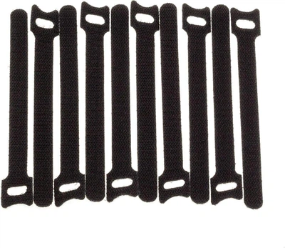 Кабельные стяжки на липучке ParkSide 20шт 20×300 black