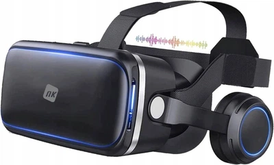 Очки виртуальной реальности NK 3D VR со встроенными проводными наушниками