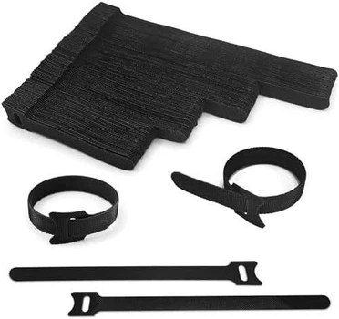Кабельные стяжки на липучке ParkSide 30 шт 20×200 black