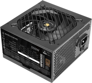 Блок живлення Tacens Mars Gaming MPB550SI 550W Black