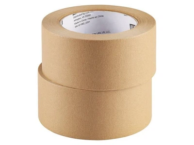 Упаковочная клейкая лента Parkside, бумажная, 2 шт, FSC, 5 см × 50 м
