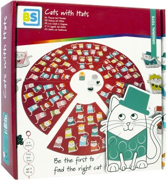 Gra planszowa BS Toys Cats with Hats (edycja angielska) (8717775443971)
