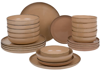 Столовий сервіз Kutahya Porselen Sand на 6 осіб 24 предметів (8697828716774) (955555909526020) - Уцінка