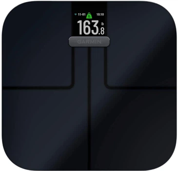 Ваги підлогові Garmin Index S2 Smart Scale Black (753759257507) (955555910186376) - Уцінка