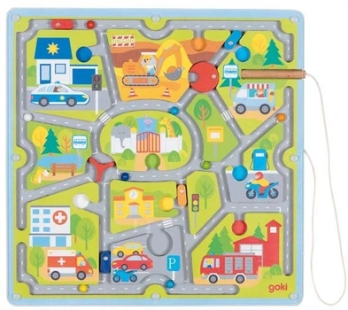 Настільна гра Goki Small Town (англійське видання) (4013594583794)