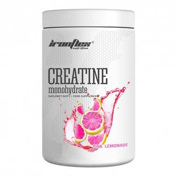 Креатин Моногидрат IronFlex Creatine Monohydrate 300 г Pink Lemonade