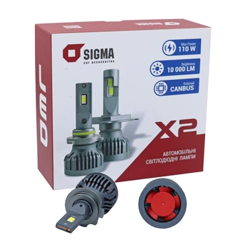 LED лампа SIGMA X2 55W H7 CANBUS