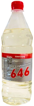 Растворитель 646 1 л Хімрезерв (0.66 кг)