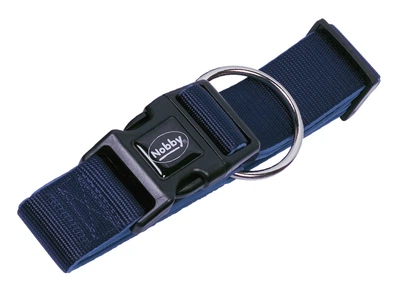 Нашийник для великих собак широкий на підкладці Classic Preno Extra Collar Nobby L: 38-40 мм, ОШ 32-45 см Синій