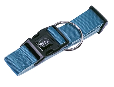 Нашийник для великих собак широкий на підкладці Classic Preno Extra Collar Nobby L-XL: 38-40 мм, ОШ 40-55 см Блакитний