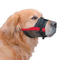 Намордник для собак ветеринарний регульований Adjustable Muzzle Color Nobby Червоний №4: ОМ 23 - 31 см