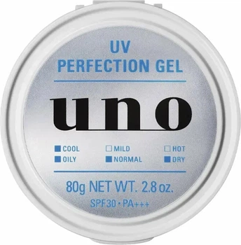 Крем-гель для мужчин Uno UV Perfection Gel SPF30 PA+++ 80 г (4550516495273)