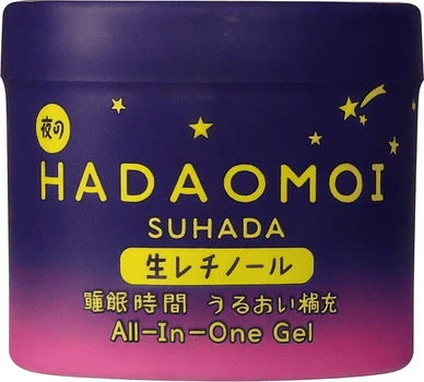 Ночной увлажняющий крем-гель для лица ABL Hadaomoi Night All in One Gel с ретинолом 290 г (4571365223442)