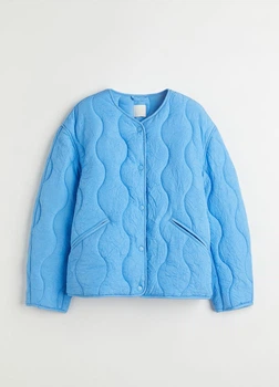 Куртка демісезонна жіноча H&M 209332-4 M(170/96) блакитний (2000005015274)