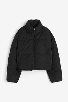 Куртка демісезонна жіноча H&M 205728-4 L(175/104) чорний (2057280005)