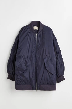 Куртка демісезонна жіноча H&M 210573-4 S(165/88) синій (2105730003)