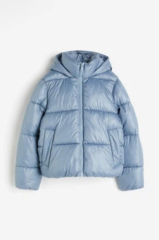 Куртка демісезонна жіноча H&M 205718-4 XS(160/80) блакитний (2057180002)