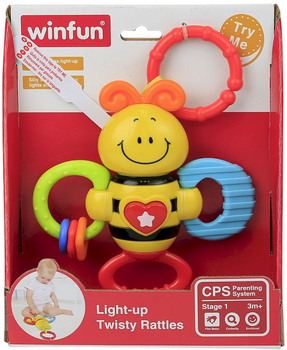 Брязкальце Smily Play Веселі тваринки Бджілка (4895038542747)