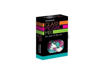 Мозаїка VLADI TOYS "Mosaic mix: white, turquoise, glitter purple" MA5004
