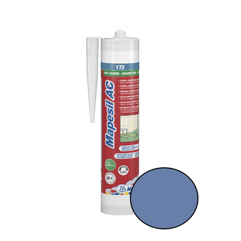 Силиконовый герметик Mapei Mapesil AC №172 небесно-голубой 310мл