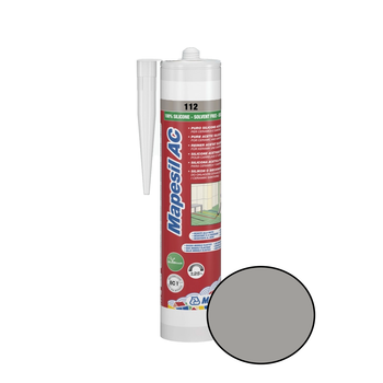 Силиконовый герметик Mapei Mapesil AC №112 серый 310мл