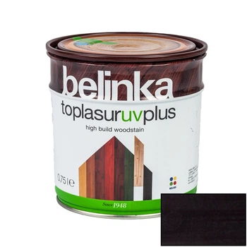 Лазурь для дерева Belinka Toplasur UV Plus 22 эбеновое дерево 0.75л