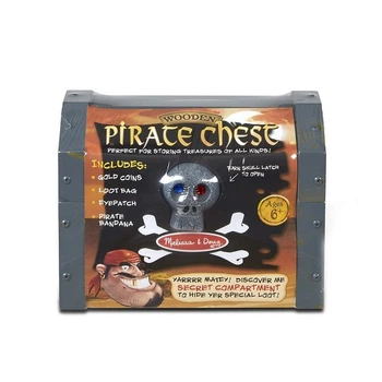 Ігровий набір "Піратська скриня" MelissaandDoug MD2576 дерев'яна