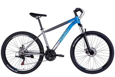 Велосипед Space ST 27.5" MARS AM DD FR 17" 2026 Сине-серый (OPS-SP-27.5-072)