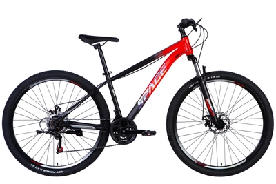 Велосипед Space ST 29" MARS AM DD FR 16" 2026 Красно-черный (OPS-SP-29-151)